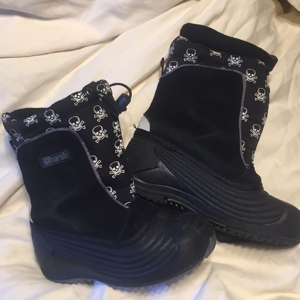Kids Harsh Skully Snow Boots